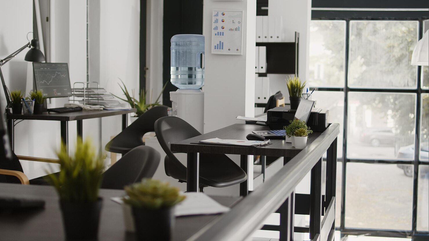 Modernes Büro- und Geschäftsdesign